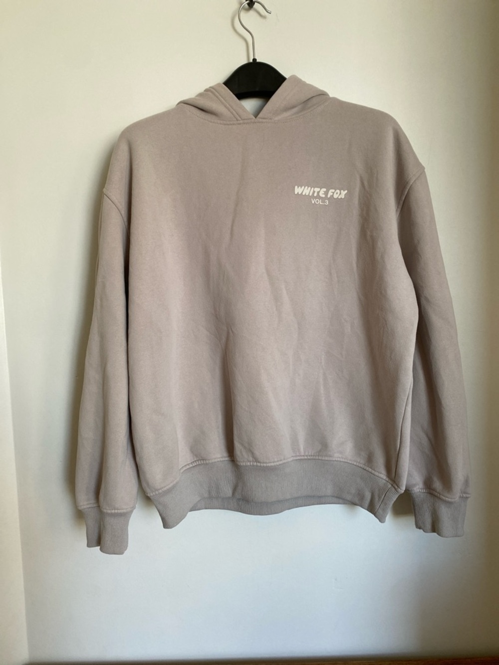 Cream White Fox hoodie
